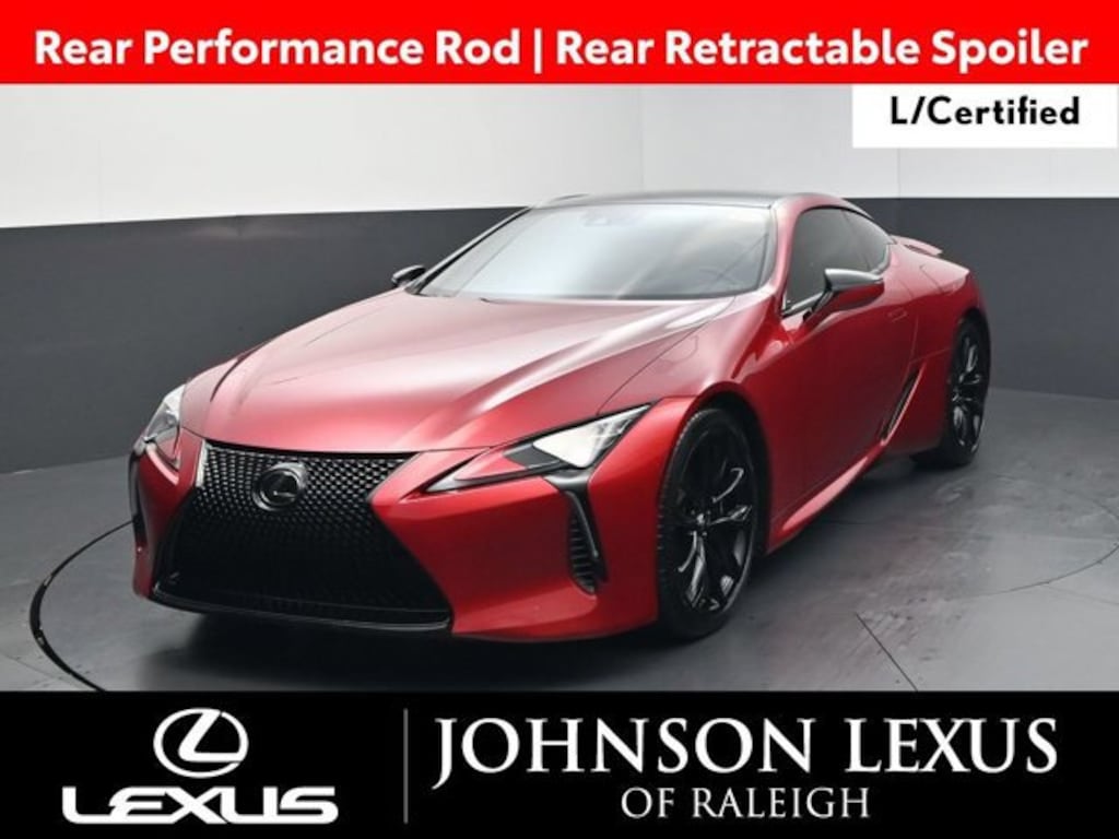 Certified 2022 Lexus LC 500 COUPE