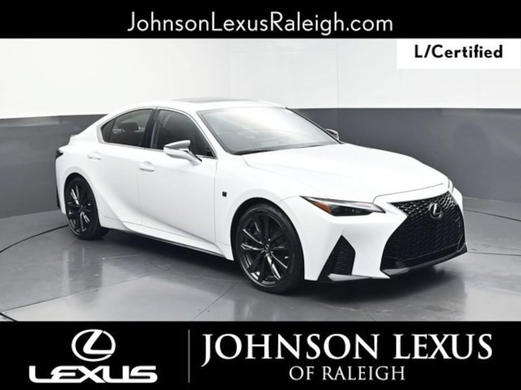 Certified 2025 Lexus IS 350 F SPORT Design SEDAN