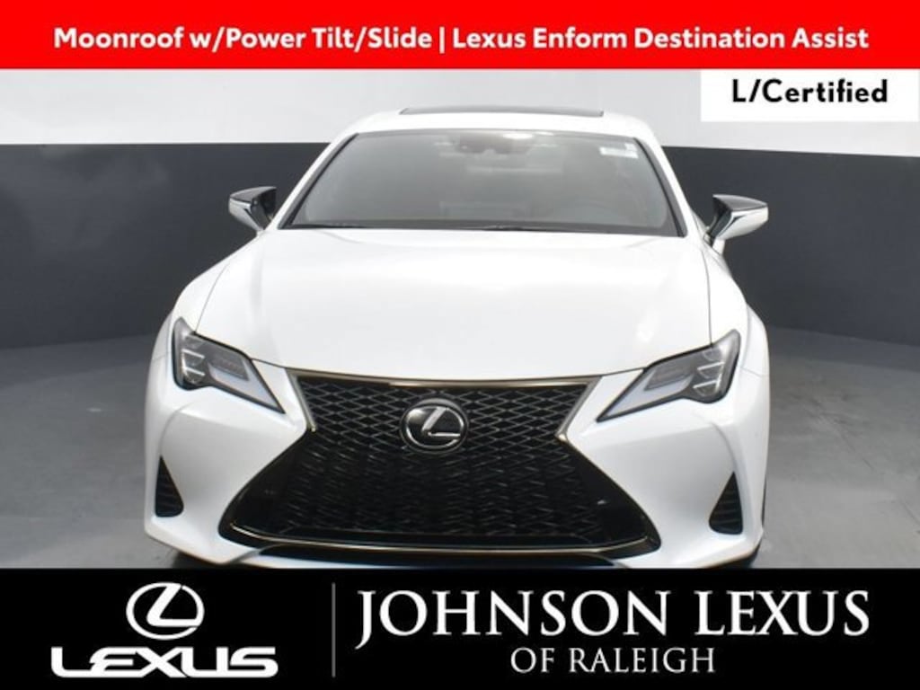 Certified 2024 Lexus RC 350 F SPORT COUPE