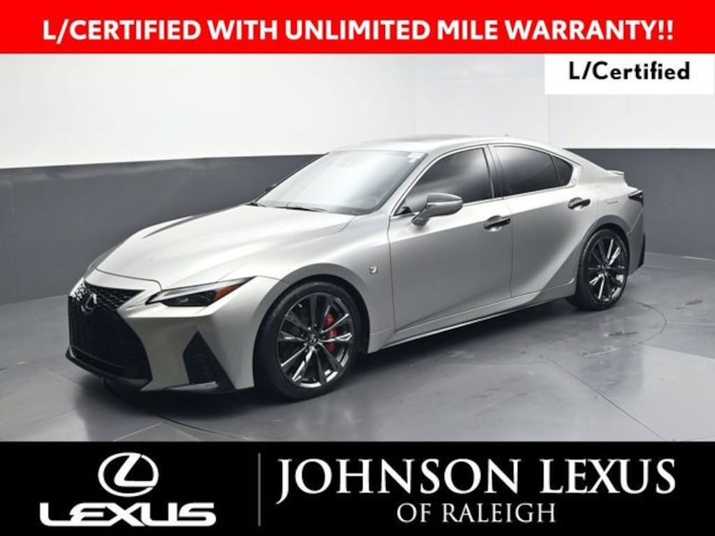 Certified 2021 Lexus IS 350 F SPORT SEDAN