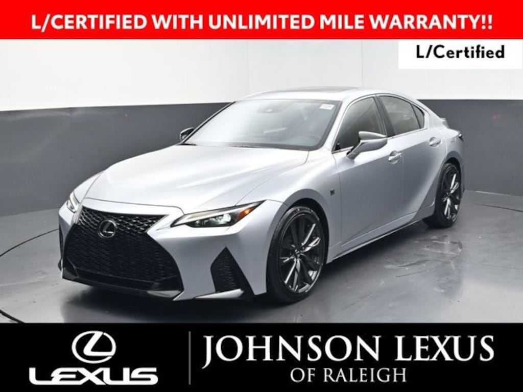 Certified 2024 Lexus IS 350 F SPORT Design SEDAN