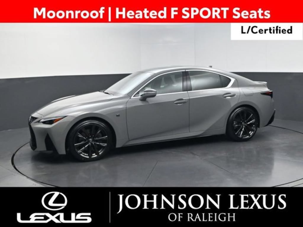 Certified 2025 Lexus IS 350 F SPORT Design SEDAN