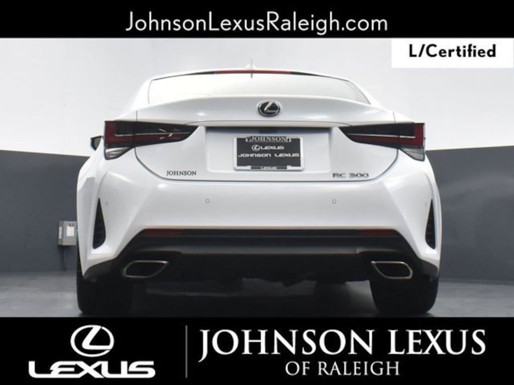 Certified 2022 Lexus RC 300 F SPORT Coupe