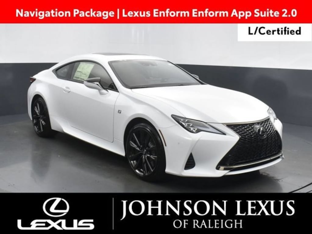 Certified 2024 Lexus RC 350 F SPORT COUPE