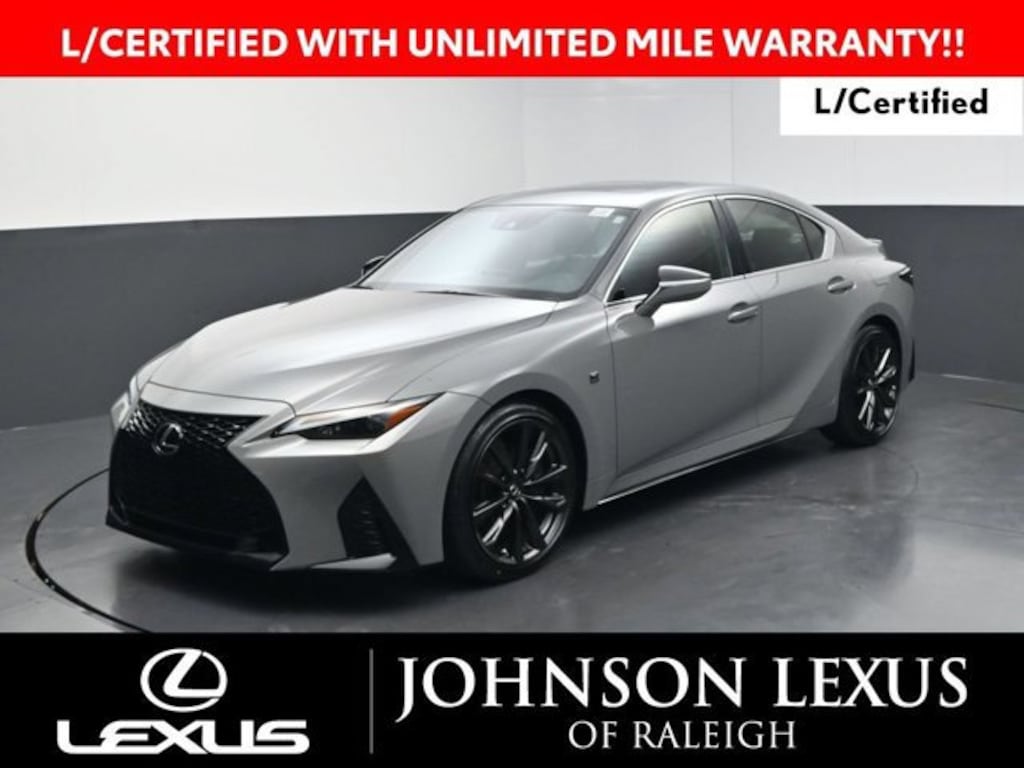 Certified 2025 Lexus IS 350 F SPORT Design SEDAN