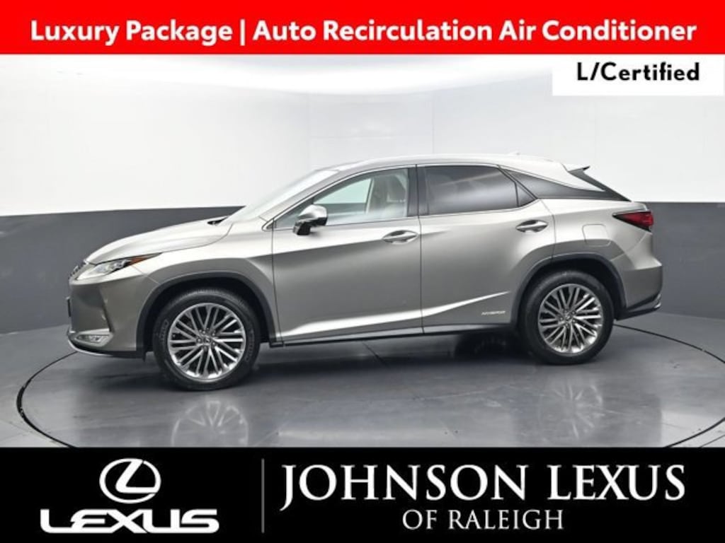 Certified 2021 Lexus RX 450h Sport Utility