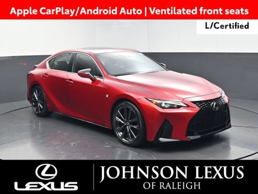Certified 2023 Lexus IS 350 F SPORT SEDAN
