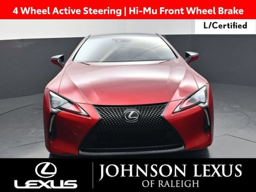 Certified 2022 Lexus LC 500 COUPE