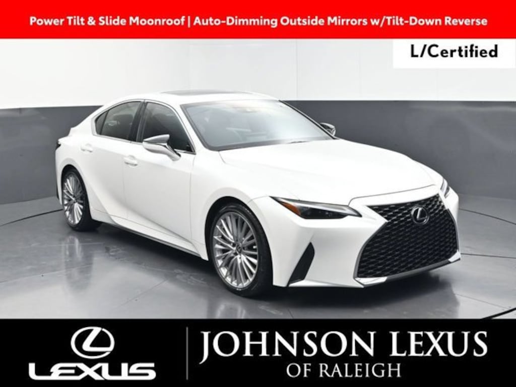 Certified 2024 Lexus IS 300 SEDAN
