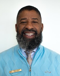 Staff member Moses Norman from efac8b2c4b4a