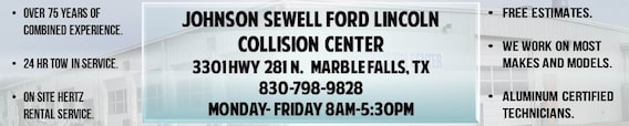 collision repair auto body shop marble falls tx johnson sewell ford collision repair auto body shop
