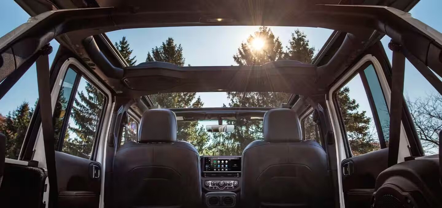 2026 Jeep Wrangler and 2026 Toyota 4Runner interior and cargo comparison