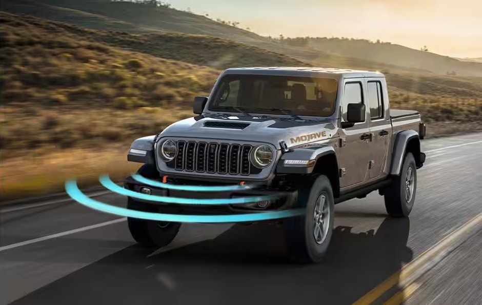 advanced safety features for the jeep gladiator