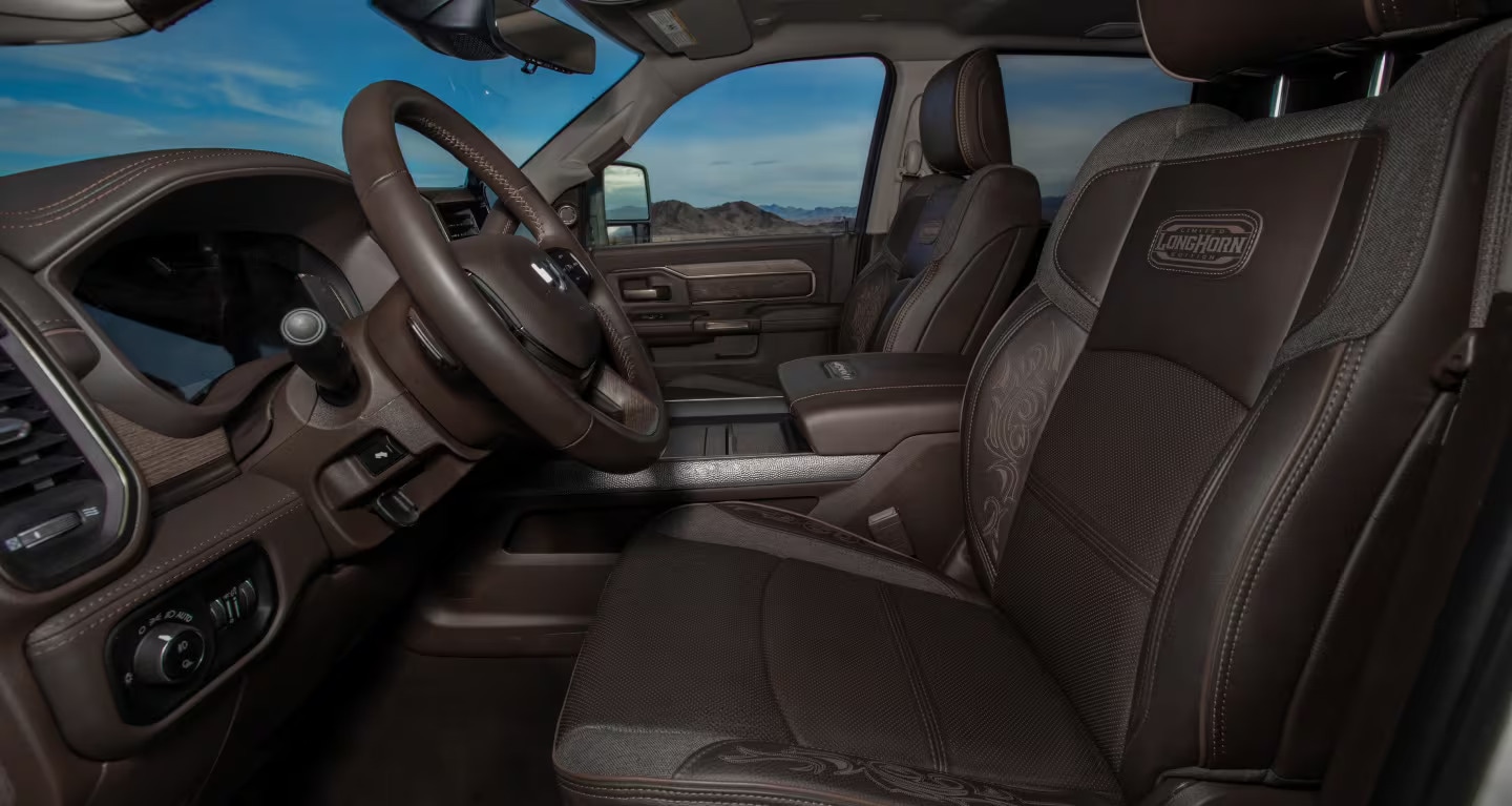 2027 Ram 3500 interior and cabin configurations