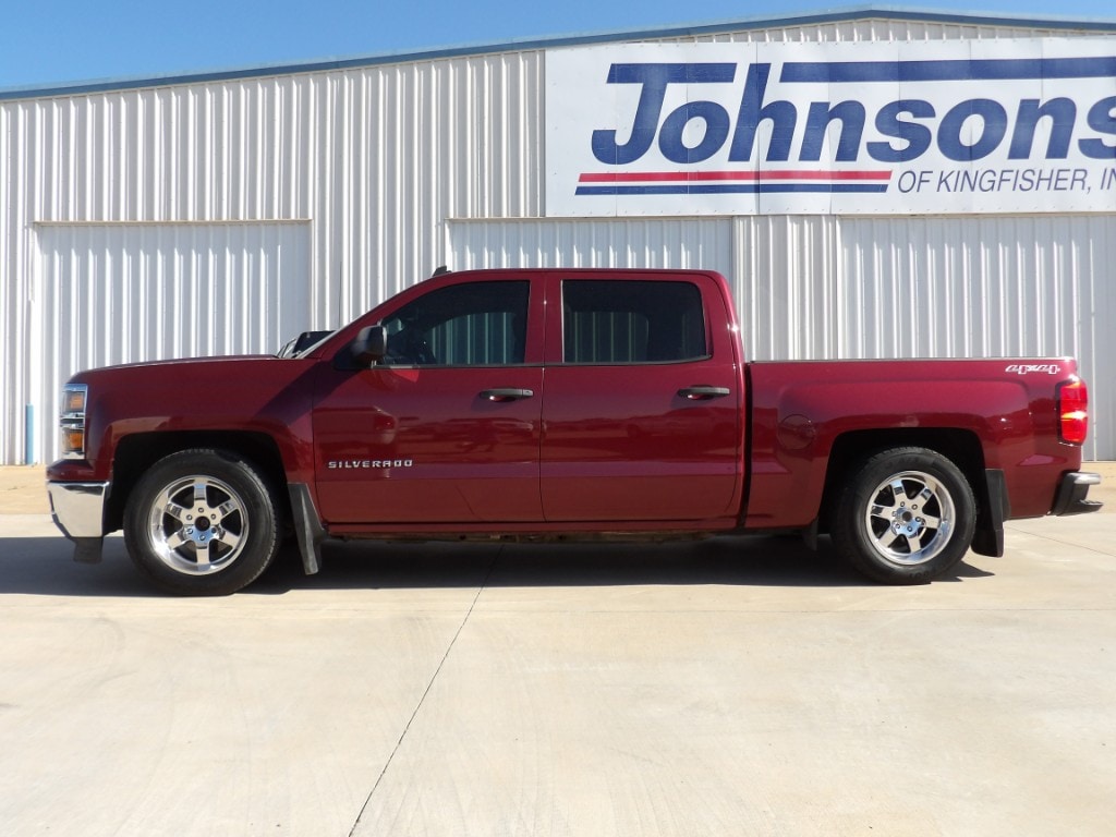 Used 2014 Chevrolet Silverado 1500 LT with VIN 3GCUKRECXEG179993 for sale in Kingfisher, OK