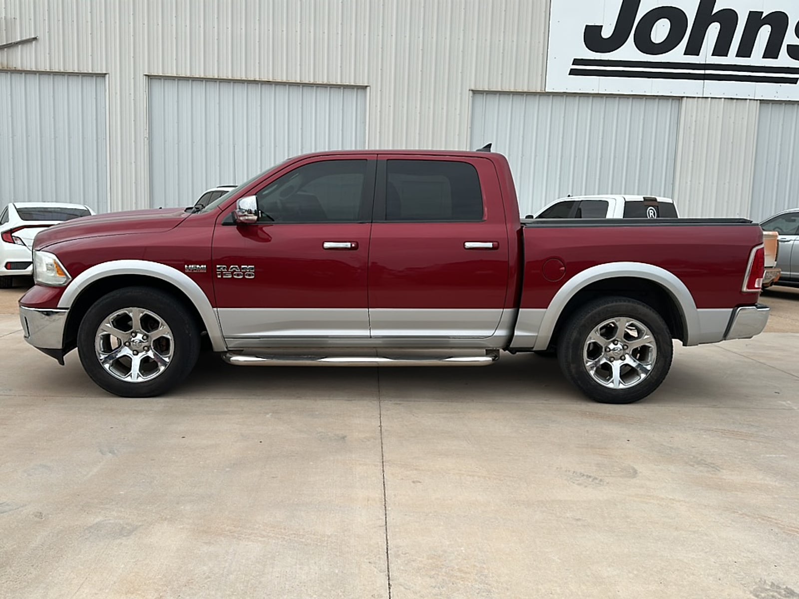 Used 2014 RAM Ram 1500 Pickup Laramie with VIN 1C6RR6NT9ES198163 for sale in Kingfisher, OK