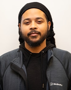 Staff member Isaiah Glover from 1accb7a88777