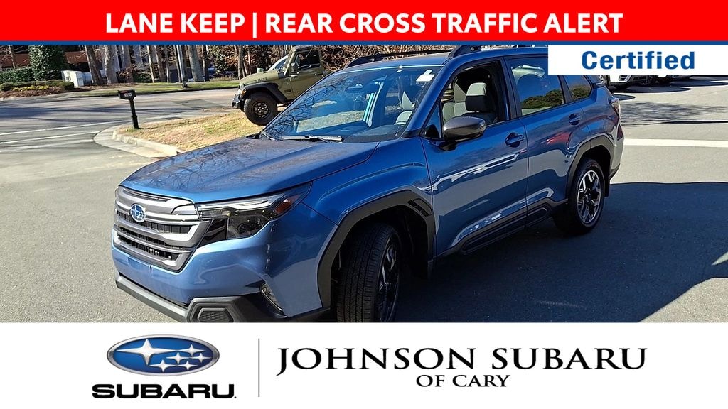 Certified 2025 Subaru Forester Premium SUV
