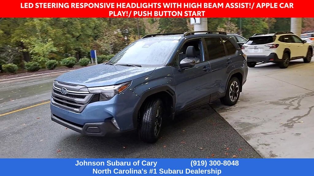 Certified 2025 Subaru Forester Premium SUV