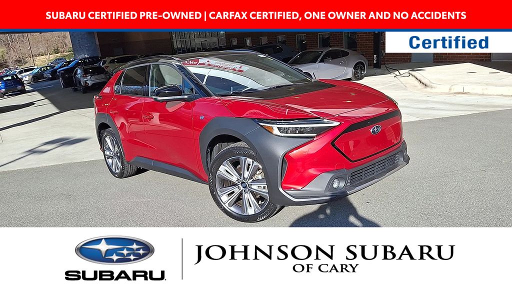 Certified 2024 Subaru Solterra Touring with VIN JTMABABA5RA048773 for sale in Cary, NC