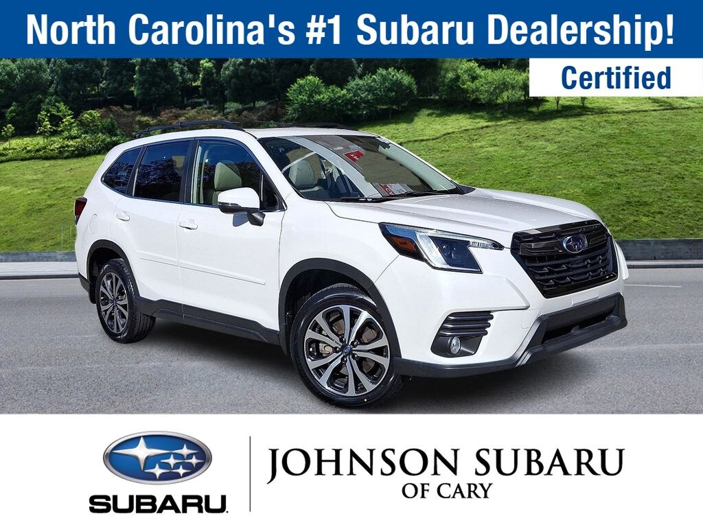 Certified 2022 Subaru Forester Limited SUV
