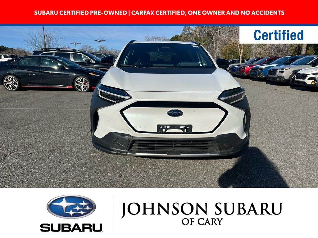 Certified 2024 Subaru Solterra Premium with VIN JTMABABA0RA067120 for sale in Cary, NC