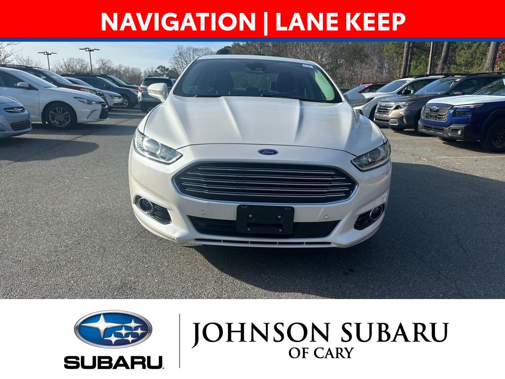 Used 2014 Ford Fusion Titanium with VIN 3FA6P0K90ER106866 for sale in Cary, NC