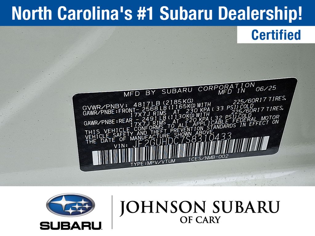 2025 Subaru Crosstrek Premium - Photo 20