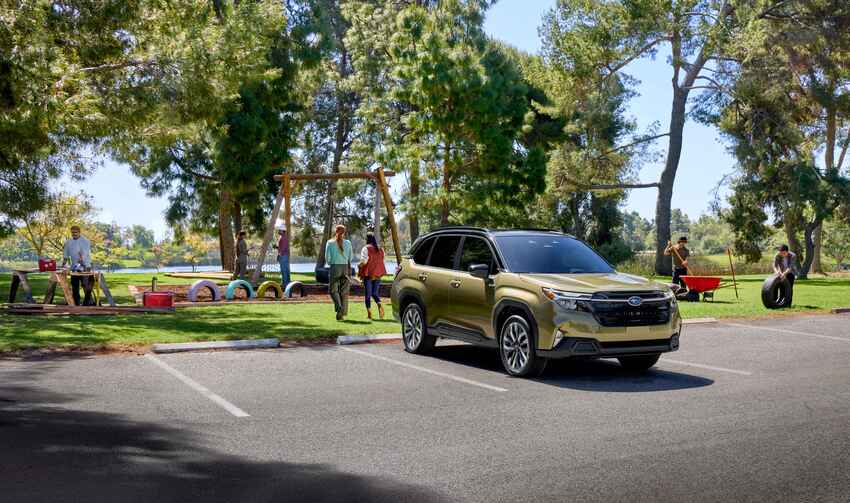 Family trip 2025 Subaru Forester Hybrid