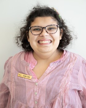 Staff member Gianna Saba from 8b1d2f0d1cdd