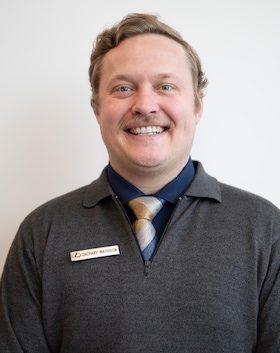 Staff member Zachary Mathison from 8b1d2f0d1cdd