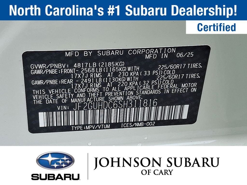2025 Subaru Crosstrek Premium - Photo 20