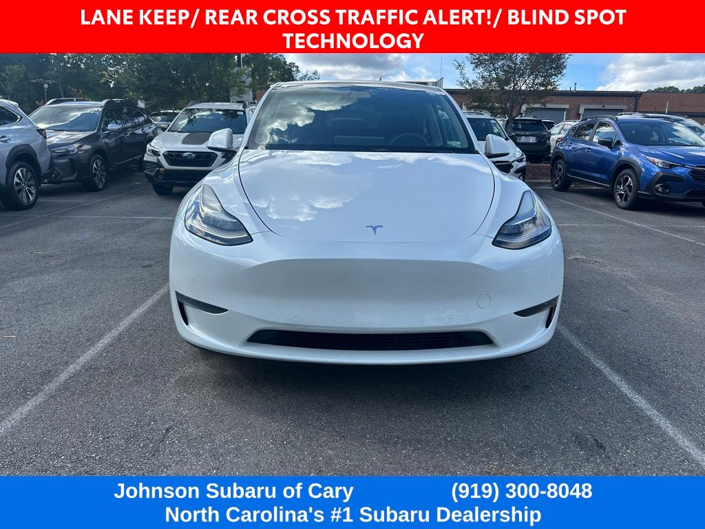 Used 2021 Tesla Model Y Long Range with VIN 5YJYGDEE2MF085991 for sale in Cary, NC