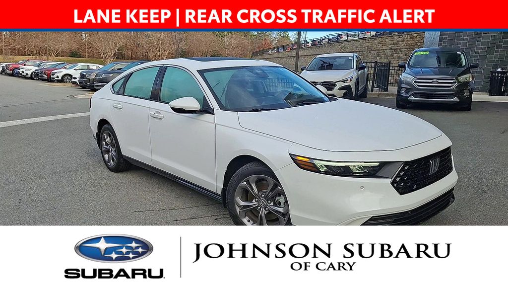 Used 2023 Honda Accord Hybrid EX-L with VIN 1HGCY2F65PA026645 for sale in Northfield, Minnesota