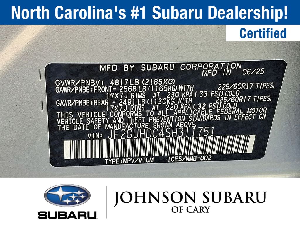 2025 Subaru Crosstrek Premium - Photo 20