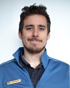 Staff member Jake Mosley from 5bd09815fad5