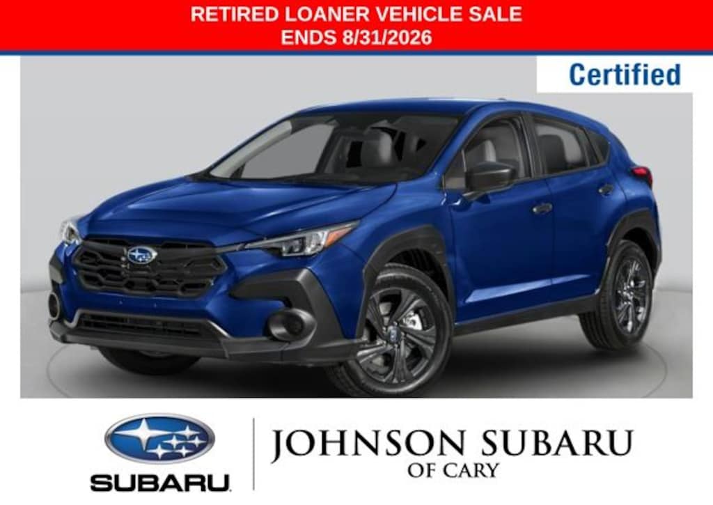 Certified 2026 Subaru Crosstrek Base SUV