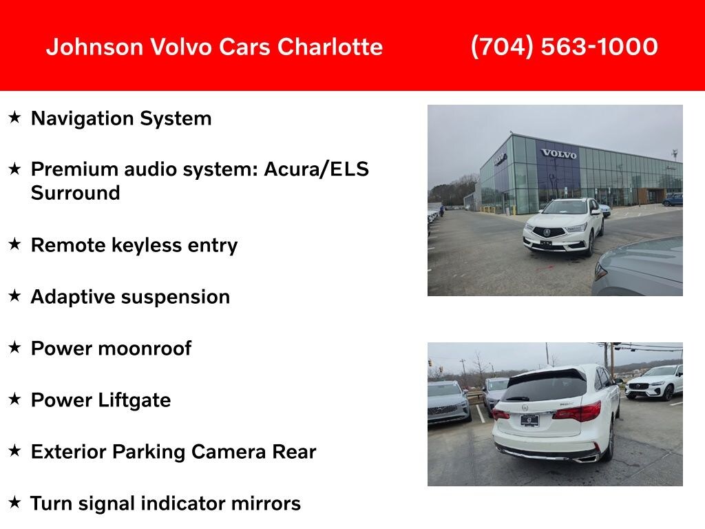 Used 2019 Acura MDX 3.5L Tech Pkg SUV