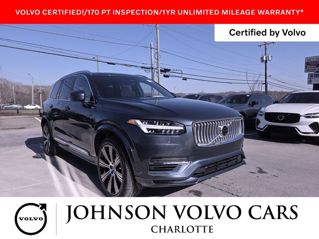 Certified 2024 Volvo XC90 plug-in hybrid T8 Ultimate Bright 7-Seater SUV