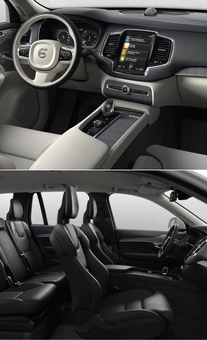 Explore the 2022 BMW X5 vs. Volvo XC90 Interior