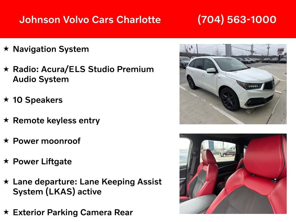 Used 2020 Acura MDX Technology & A-Spec Packages SUV