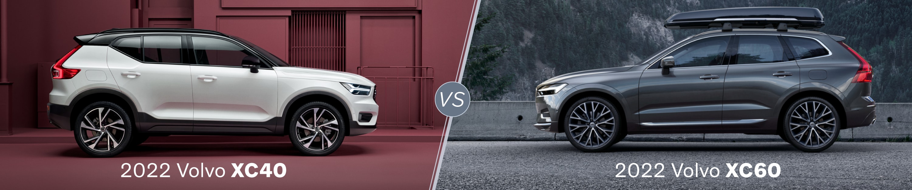 2022 Volvo xc40 vs xc60 comparison