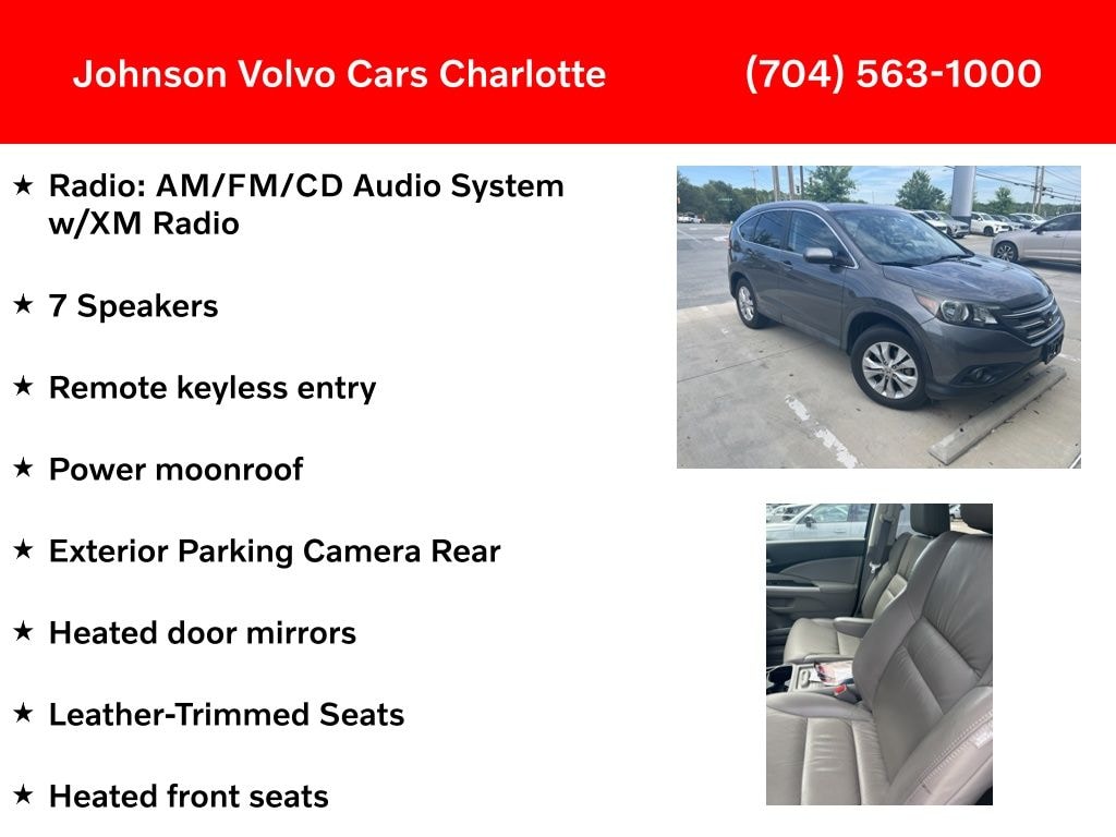 Used 2014 Honda CR-V EX-L SUV