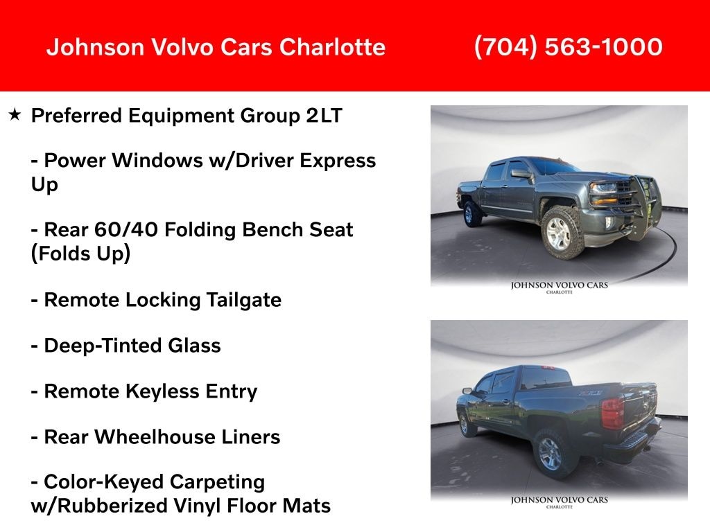 Used 2017 Chevrolet Silverado 1500 LT w/1LT Truck Crew Cab