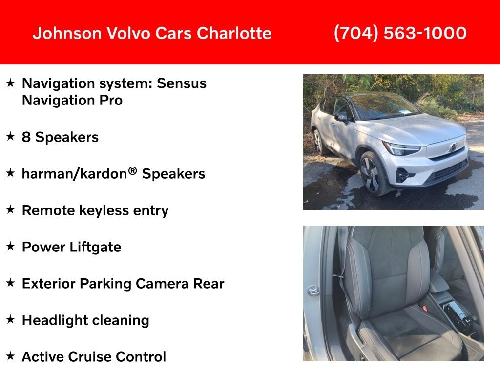 Used 2022 Volvo C40 Recharge Pure Electric Ultimate SUV