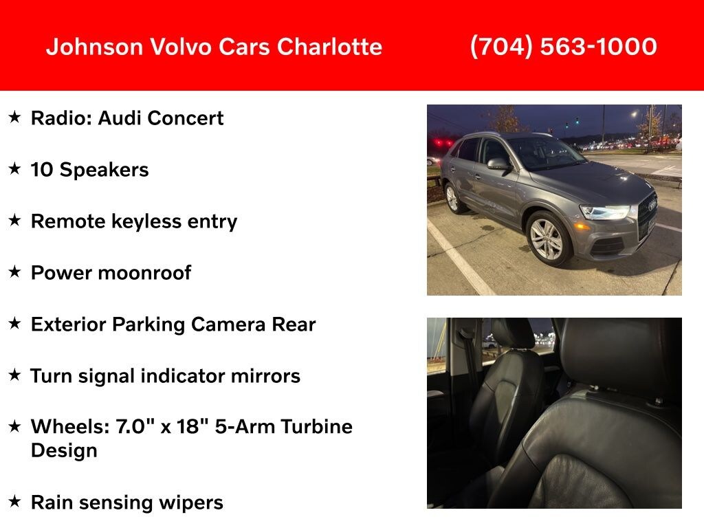 Used 2017 Audi Q3 2.0T Premium SUV