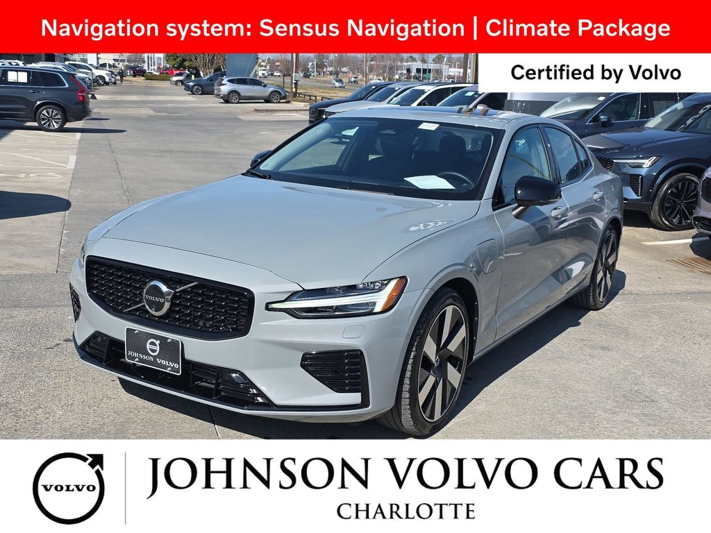 Certified 2024 Volvo S60 plug-in hybrid T8 Ultimate Dark Sedan