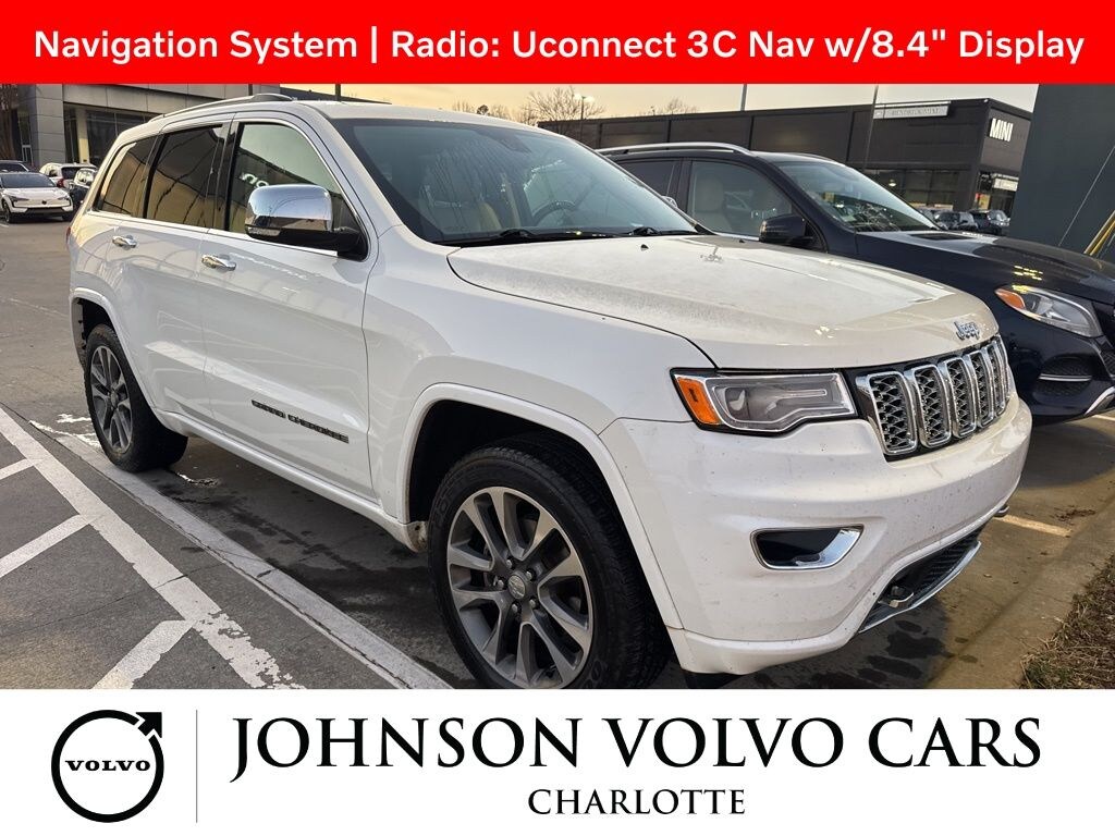 Used 2017 Jeep Grand Cherokee Overland 4x4 SUV