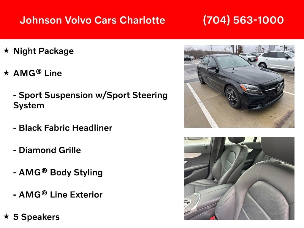 Used 2021 Mercedes-Benz C-Class C 300 Sedan