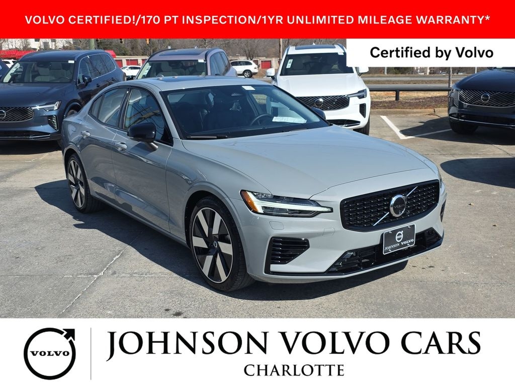 Certified 2024 Volvo S60 plug-in hybrid T8 Ultimate Dark Sedan
